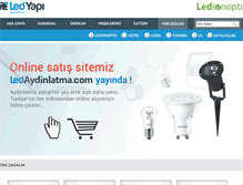 Tablet Screenshot of ledyapi.com